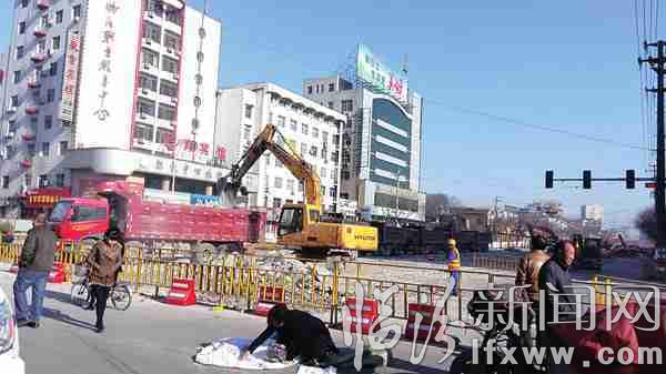 鼓樓南北大街拓寬改造工程全面開工