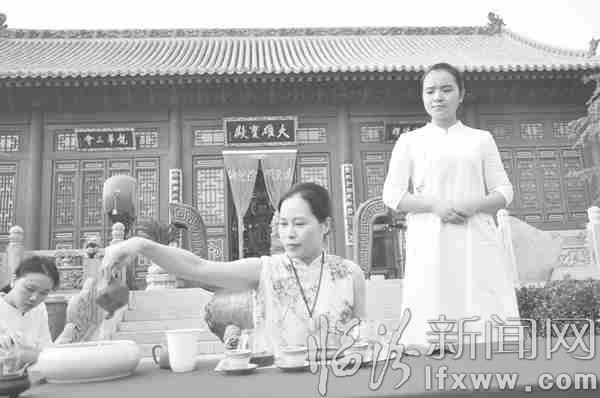 湖北茶藝師與我市茶藝師開展茶藝交流
